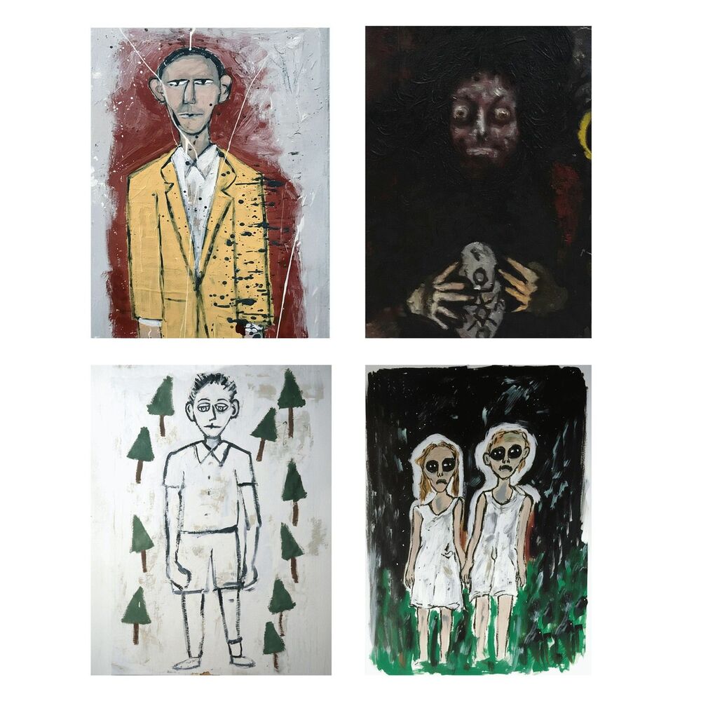 From TV SHow Series Victor Paintings Drawings Wall Art Set of 4 Prints
